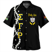 Sigma Gamma Rho Hawaiian Shirt Juneteenth Pretty Girl