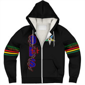Order of the Eastern Star Sherpa Hoodie Juneteenth Chain Freedom Day