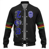 Zeta Phi Beta Baseball Jacket Juneteenth Chain Freedom Day