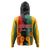 Juneteenth Hoodie - Freedom Day Powers Hand