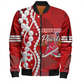 Order of the Eastern Star Zipper Bomber Jacket Greek Life Chuck And Pearls