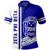 Zeta Phi Beta Polo Shirt Quater Style