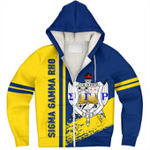 Sigma Gamma Rho Sherpa Hoodie Quater Style