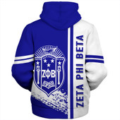 Zeta Phi Beta Sherpa Hoodie Quater Style