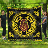 Iota Phi Theta Premium Quilt Floral Circle