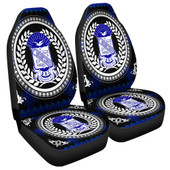 Phi Beta Sigma Car Seat Covers Floral Circle