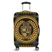 Alpha Phi Alpha Luggage Cover Floral Circle