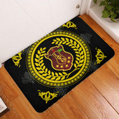 Iota Phi Theta Door Mat Floral Circle