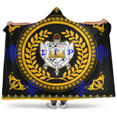 Sigma Gamma Rho Hooded Blanket Floral Circle