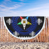 Order of the Eastern Star Beach Blanket Floral Circle