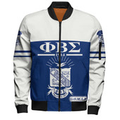 Phi Beta Sigma Bomber Jacket Blue Fraternity