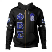 Phi Beta Sigma Hoodie Letter