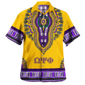 Omega Psi Phi Hawaiian Shirt Dashiki Fraternity