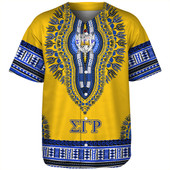 Sigma Gamma Rho Baseball Shirt Dashiki Africa