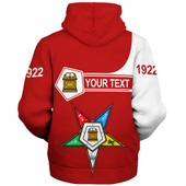 Order of the Eastern Star Sherpa Hoodie Custom Simple Style