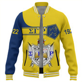 Sigma Gamma Rho Baseball Jacket Custom Simple Style