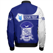 Phi Beta Sigma Zipper Bomber Jacket Custom Simple Style