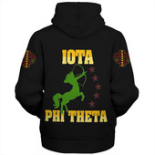 Iota Phi Theta Sherpa Hoodie Letter