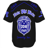 Zeta Phi Beta Baseball Shirt Sorority Finer