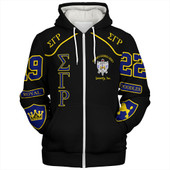 Sigma Gamma Rho Sherpa Hoodie Sorority Poodles