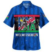 Namibia Custom Personalised Hawaiian Shirt Welwitschias Rugby Ball 100th Anniversary Rugby