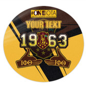 Iota Phi Theta Round Rug Custom The One Iota 1963 Fraternity Pride Sport Style