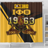 Iota Phi Theta Shower Curtain Custom The One Iota 1963 Fraternity Pride Sport Style