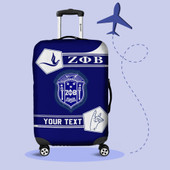 Zeta Phi Beta Luggage Cover Custom Simple Style