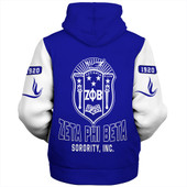 Zeta Phi Beta Sherpa Hoodie Varsity Style