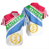 Eritrea Short Sleeve Shirt Flag Style