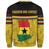 Ghana Sweatshirt Freedom And Justice