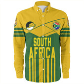 South Africa Long Sleeve Shirt Sport Springbok