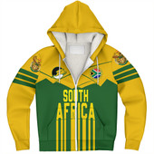 South Africa Sherpa Hoodie Sport Springbok