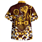 Iota Phi Theta Hawaiian Shirt Custom Iota Phi Theta Baseketball Lion Hexagon Jersey