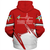 Order of the Eastern Star Sherpa Hoodie Custom Heartbeat