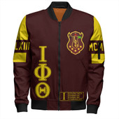 Iota Phi Theta Bomber Jacket MCM Style