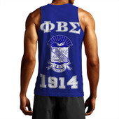 Phi Beta Sigma Tank Top MCM Style