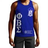 Phi Beta Sigma Tank Top MCM Style