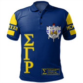Sigma Gamma Rho Polo Shirt MCM Style