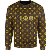 Iota Phi Theta Sweatshirt LouisV Pattern