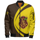 Iota Phi Theta Bomber Jacket Circle Style