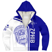 Zeta Phi Beta Sherpa Hoodie Custom In My Heart