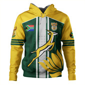 South Africa Hoodie Pattern African With Flower Protea