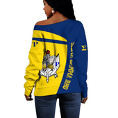 Sigma Gamma Rho Off Shoulder Sweatshirt Spring Style