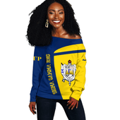 Sigma Gamma Rho Off Shoulder Sweatshirt Spring Style