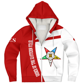 Order of the Eastern Star Sherpa Hoodie Spring Style