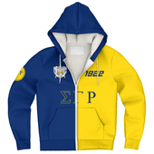 Sigma Gamma Rho Sherpa Hoodie Half Circle