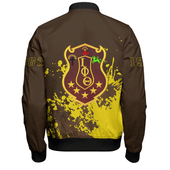 Iota Phi Theta Zipper Bomber Jacket Spanit Style