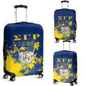 Sigma Gamma Rho Luggage Cover Spaint Style