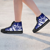Phi Beta Sigma High Top Shoes Spain Style